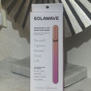 SolaWave Advanced 4-in-1 Skincare Wand - Pink